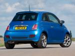 Fiat 500S 2013 года (UK)